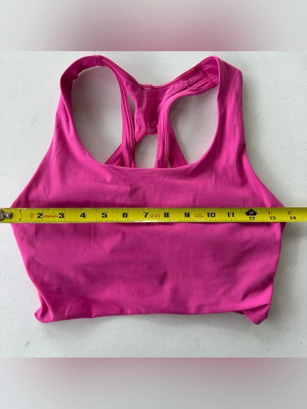 Lululemon Stash It Bra Pink Light Support Sports Bra Women's Size 6